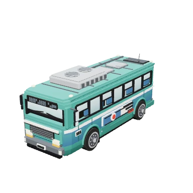 Mô hình 3D Xe buýt — Thành phố